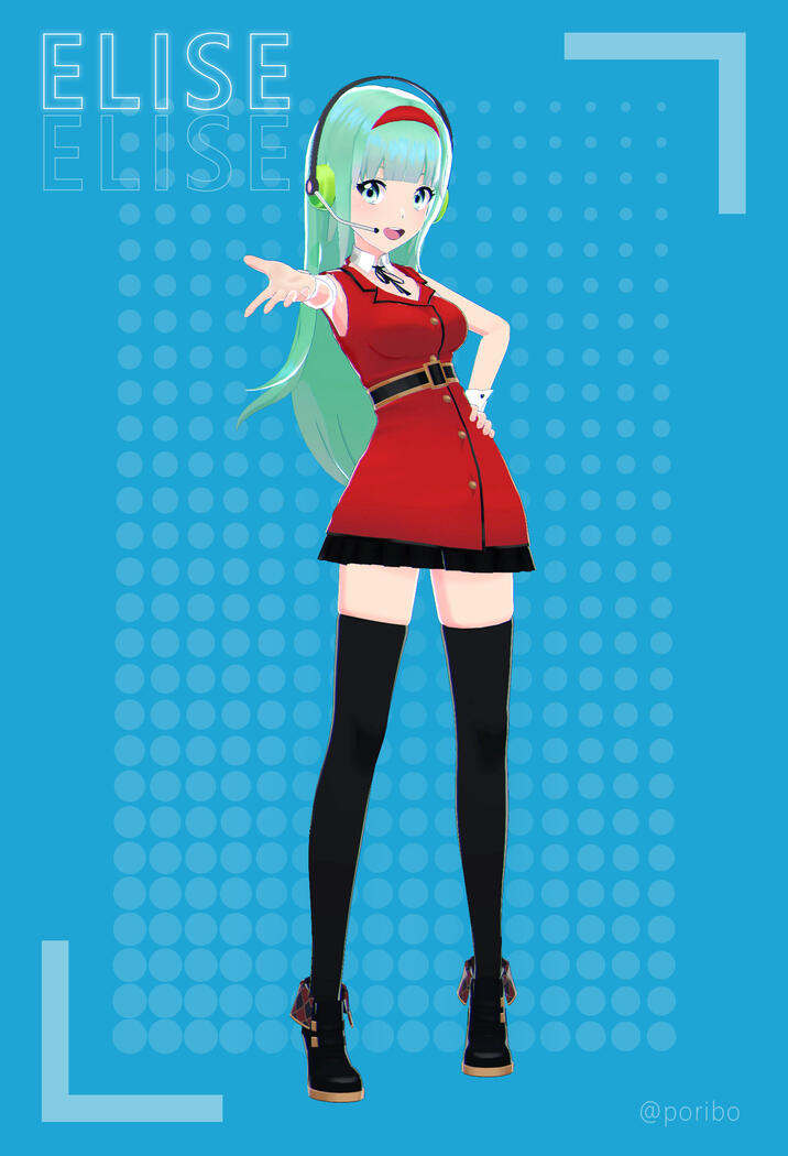 Elise - Vtuber Model
